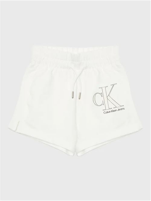 CLR REVEAL MONOGRAM SHORTS CALVIN KLEIN JEANS | IG0IG01981/YAF